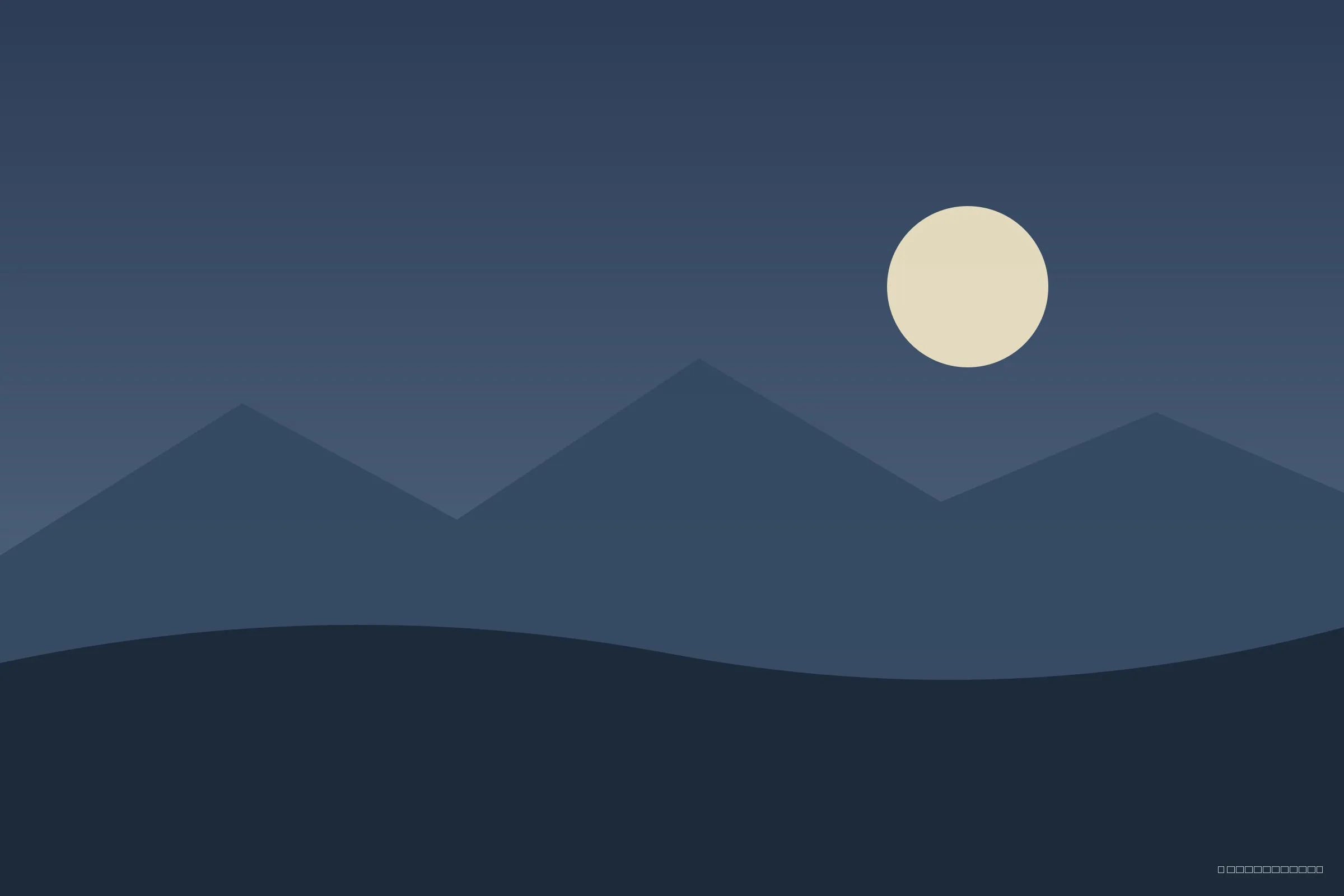 夜晚的庭院燈光